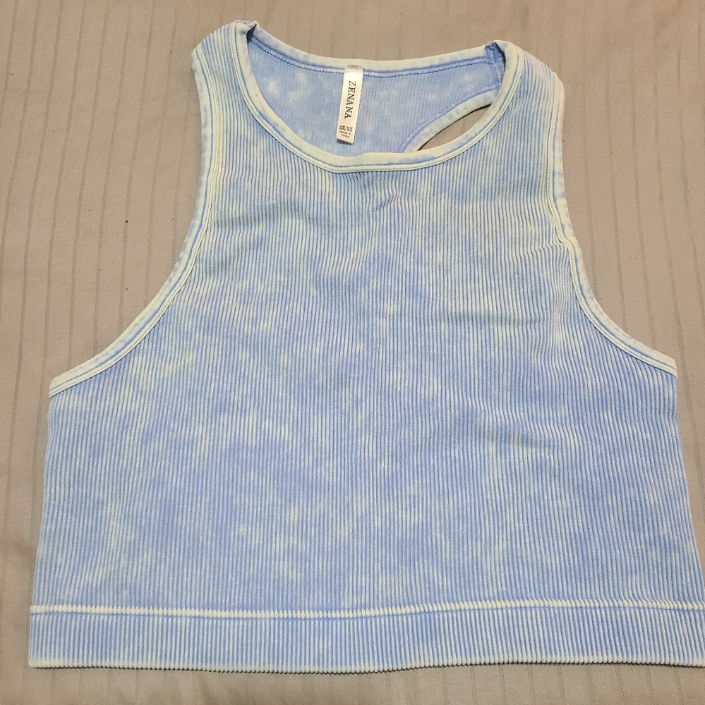 Light Blue 2x/3x Zenana Bralette